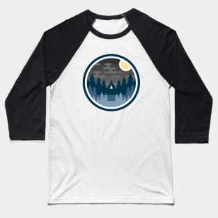 Woods Badge Night Baseball T-Shirt